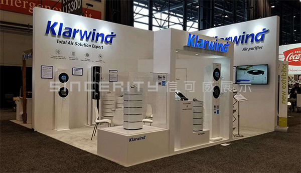KLARWIND 2019年國外芝加哥展臺設(shè)計(jì)現(xiàn)場圖
