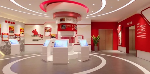 黨群服務(wù)中心展廳設(shè)計傳承弘揚紅色精神！