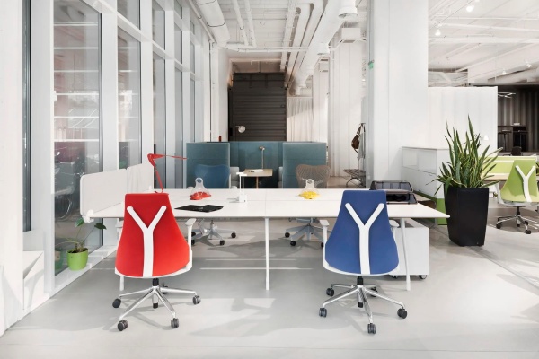 辦公家具展廳設計案例