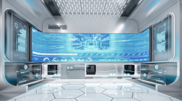 智控企業(yè)智慧展廳設計