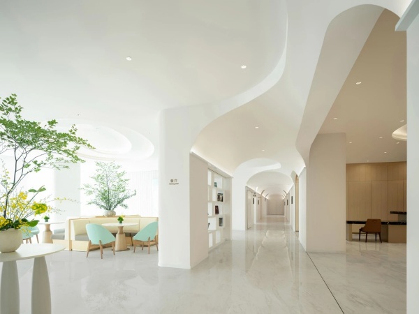 醫院國際醫療辦公室展廳設計