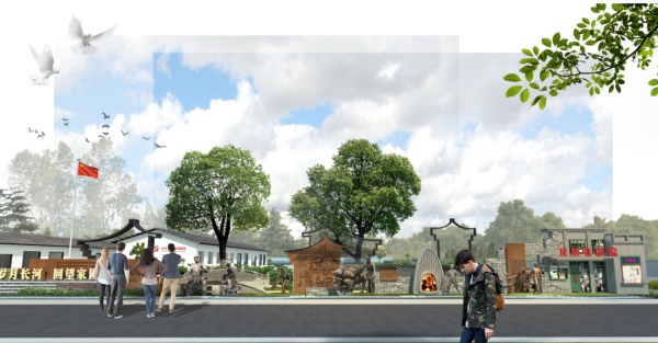 社區(qū)服務中心新時代文明實踐站文化建設(shè)設(shè)計