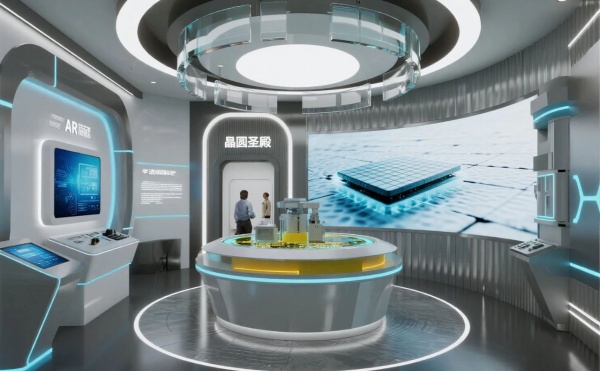 電子元件科技展廳設(shè)計