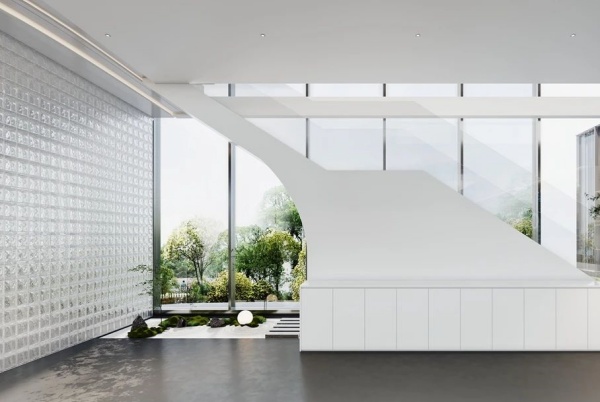 安得智聯(lián)辦公樓中庭展廳設(shè)計(jì)