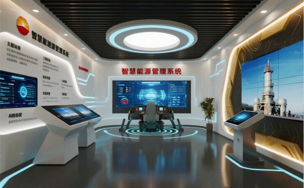 中石油地熱開發展廳設計