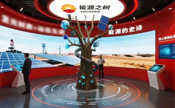 石油新能源展廳設計的“能源大腦”有多強？