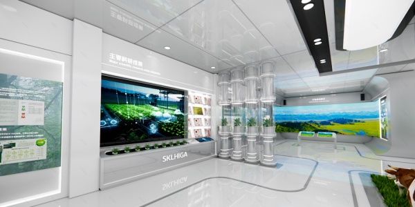 新農業企業多媒體展廳：科技賦能下的綠色農業沉浸式體驗空間