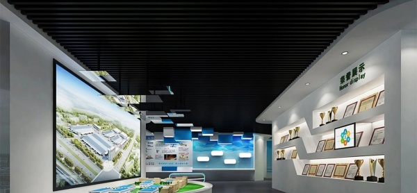 辦公企業展廳設計打造優質“軟環境”鑄就發展“硬實力”