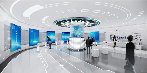 開放式·數字經濟科技展館展廳設計分享