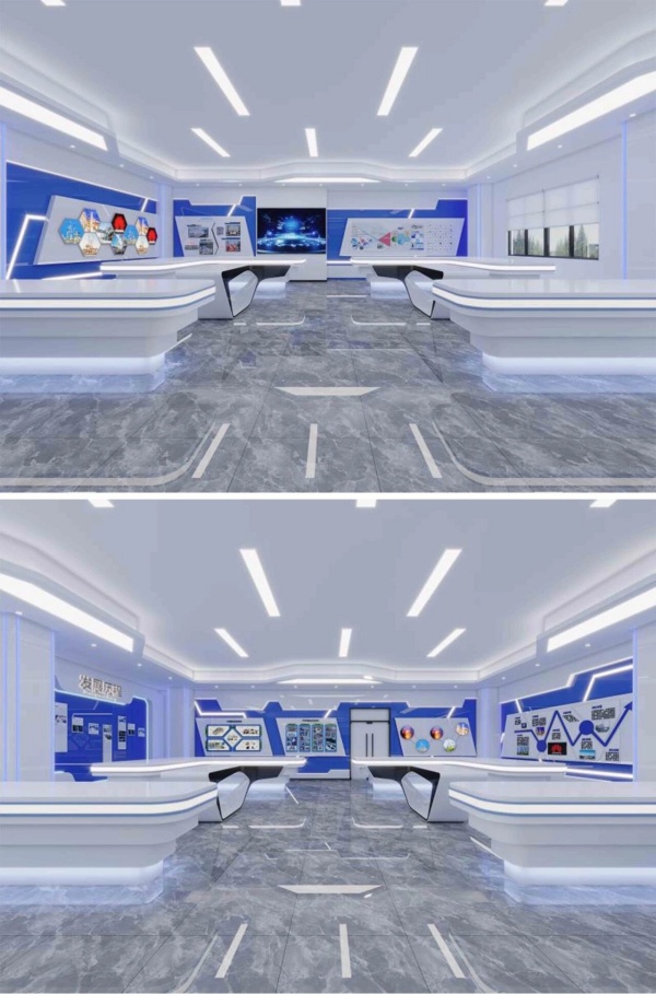 辦公室+展廳設計裝修面積40000m2