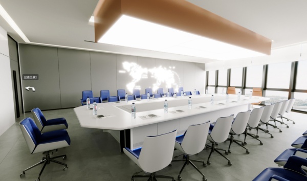 現代辦公室展廳設計