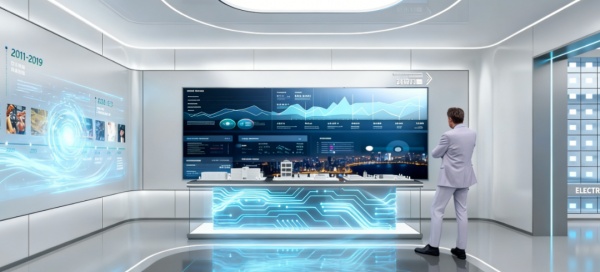 電子企業展廳的科技敘事與品牌賦能