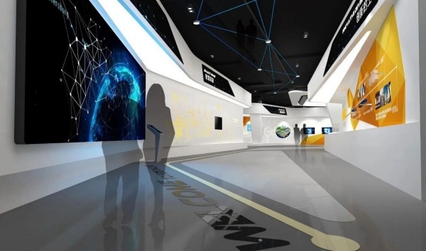 科技集團(tuán)企業(yè)展廳設(shè)計(jì)