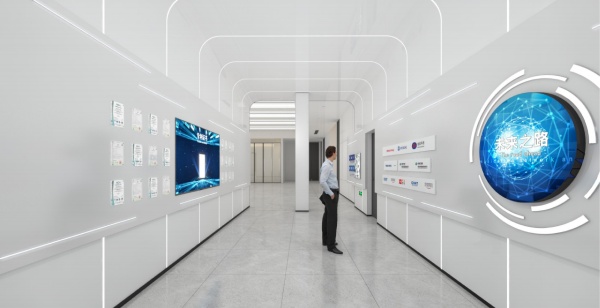 上海電力科技有限公司企業展廳設計