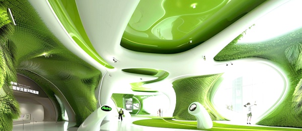 綠科融合！解鎖展廳設(shè)計(jì)新未來