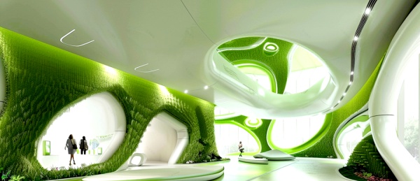 綠科融合！解鎖展廳設(shè)計(jì)新未來