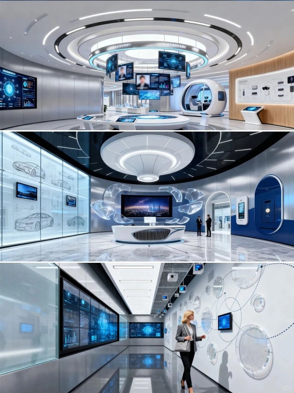 科技感數(shù)字化展廳設(shè)計