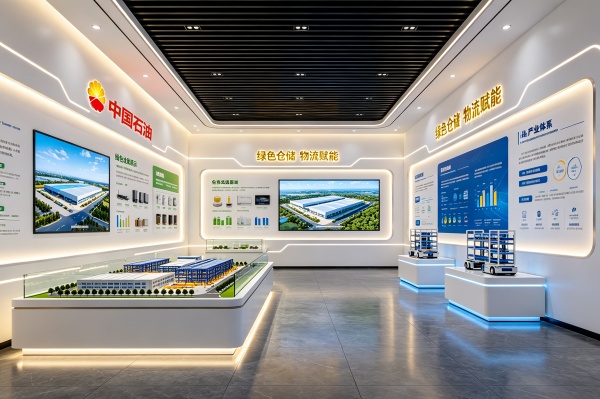 中國石油物資分公司展廳設計方案重磅出爐！