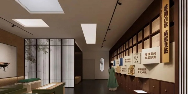中醫(yī)藥名人文化主題展廳400㎡