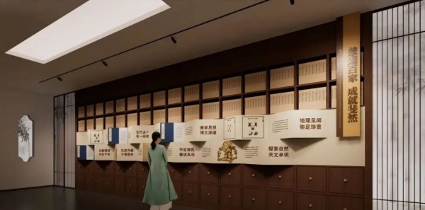 中醫(yī)藥名人文化主題展廳400㎡